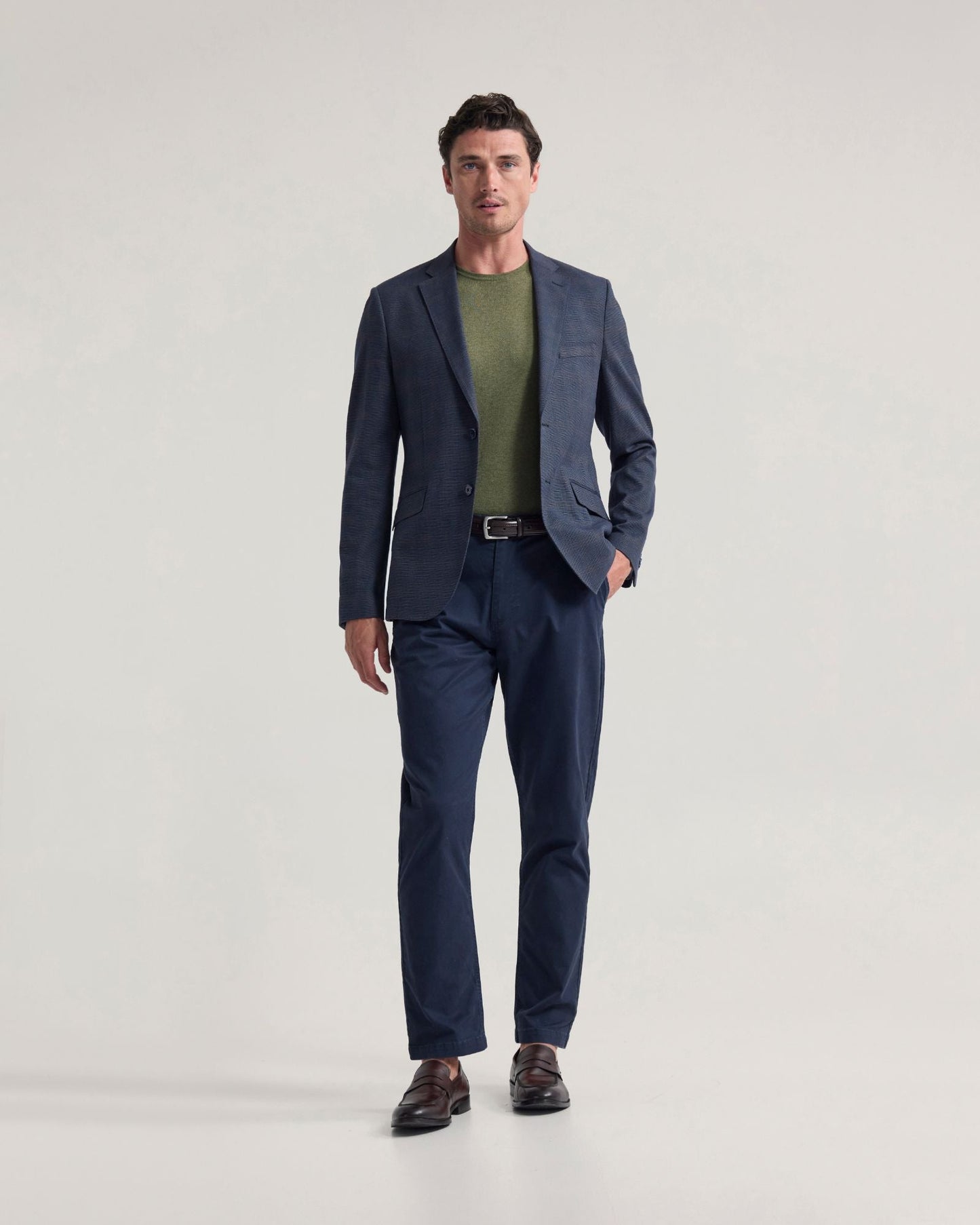 Milton Stretch Cotton Blazer