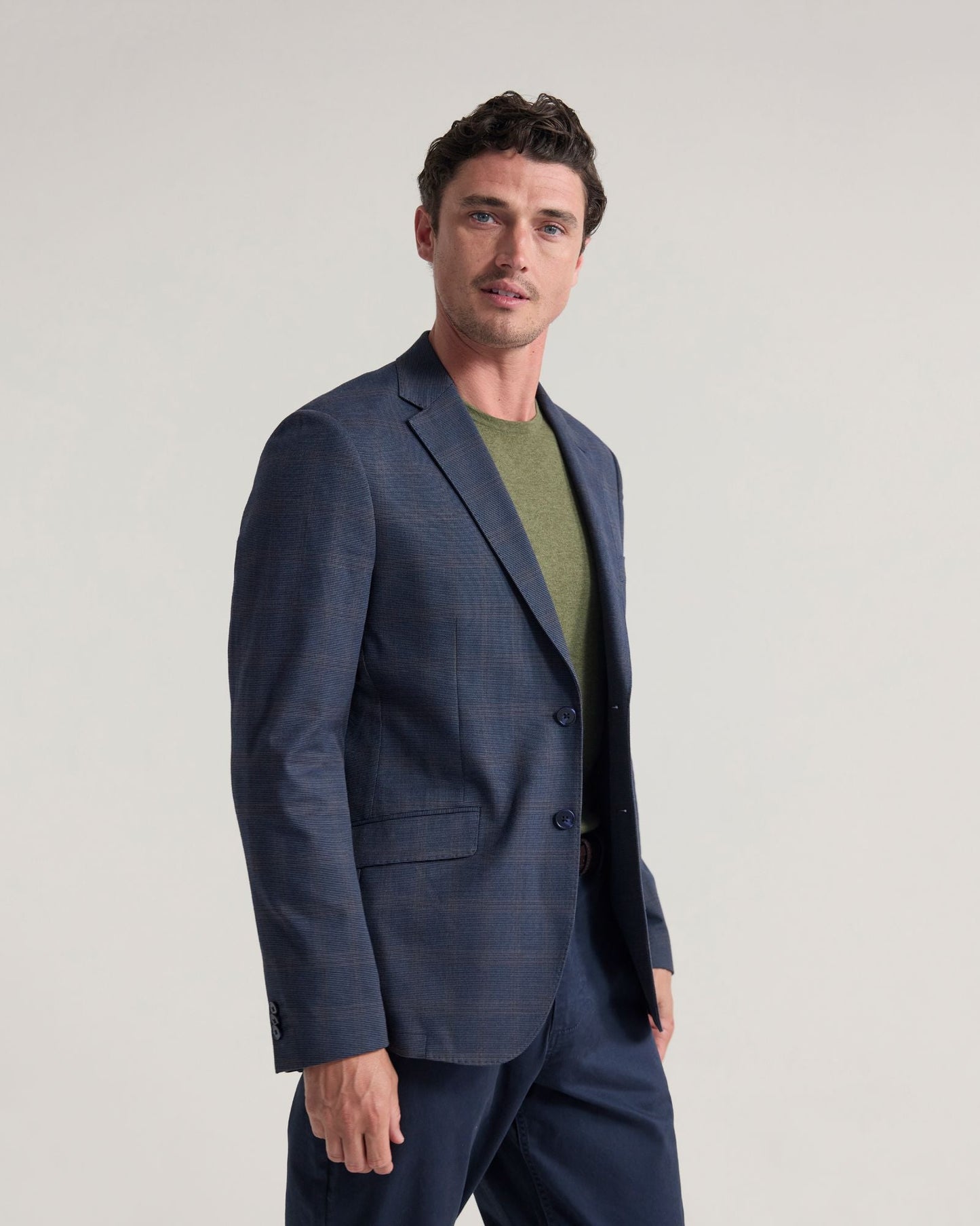 Milton Stretch Cotton Blazer
