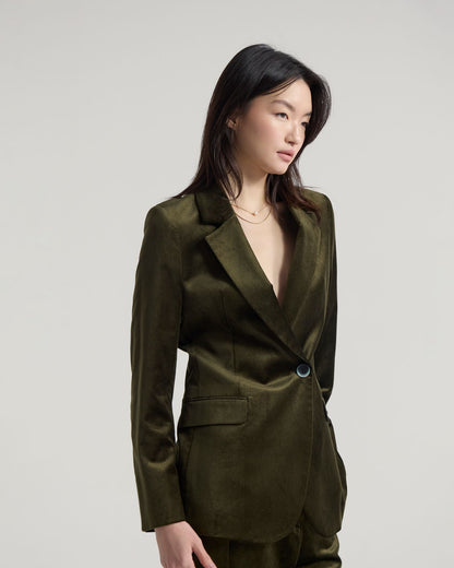 Raffi Velvet Blazer