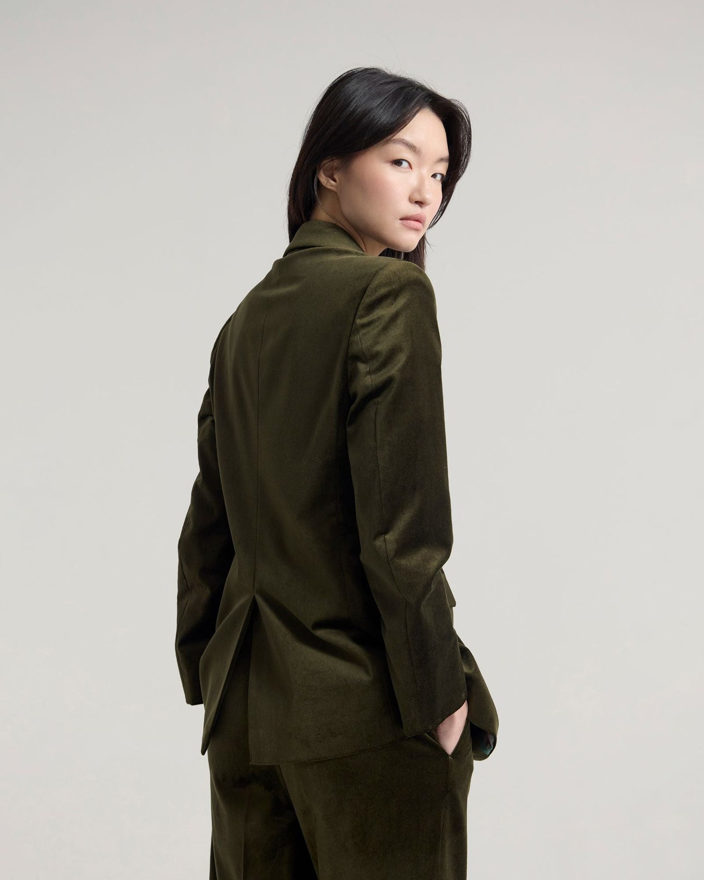 Raffi Velvet Blazer