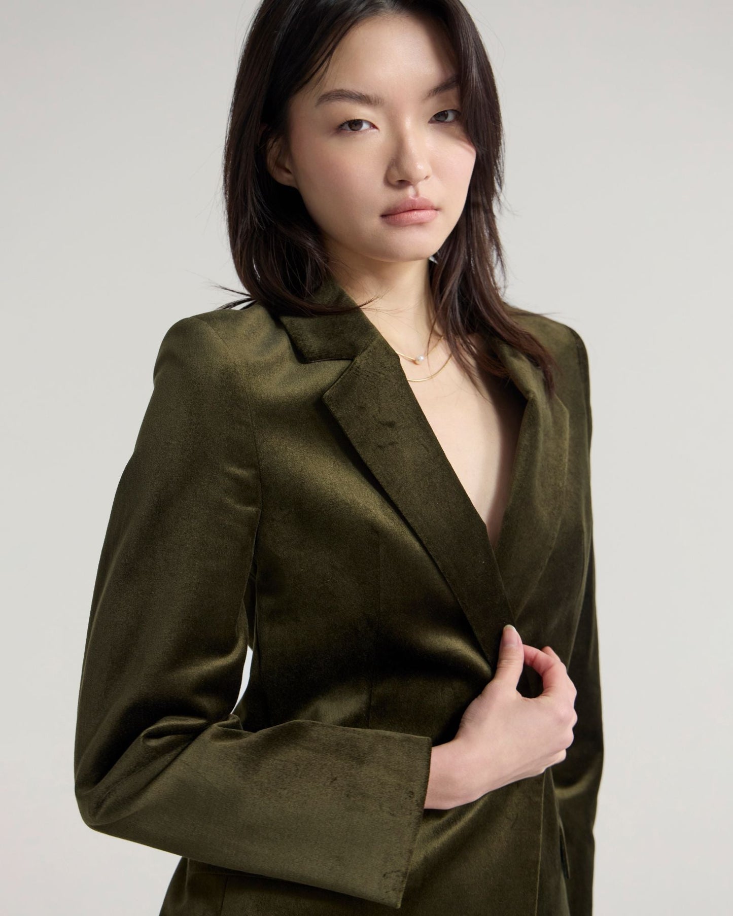 Raffi Velvet Blazer
