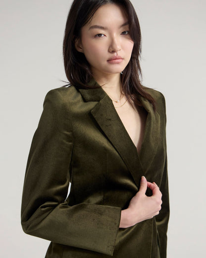 Raffi Velvet Blazer