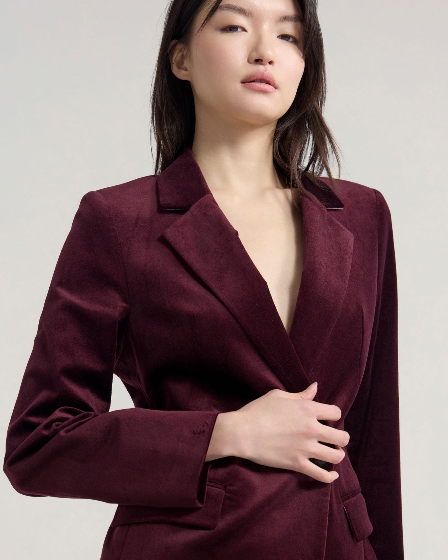 Raffi Velvet Blazer