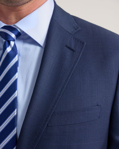 Byron Check Wool Suit Jacket