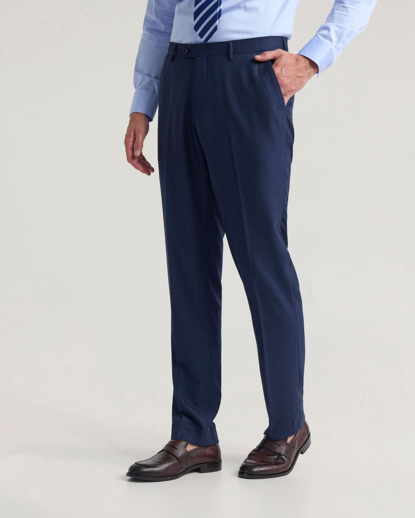 Byron Check Wool Suit Pant