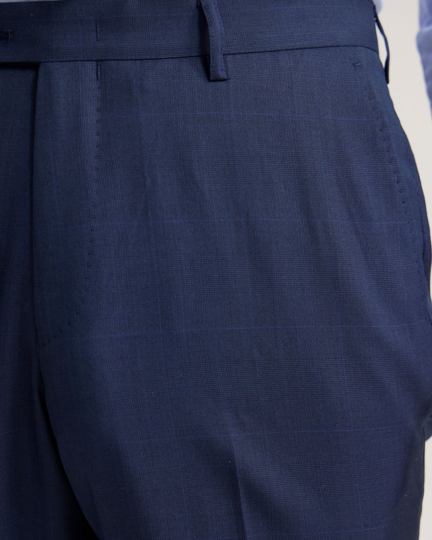 Byron Check Wool Suit Pant