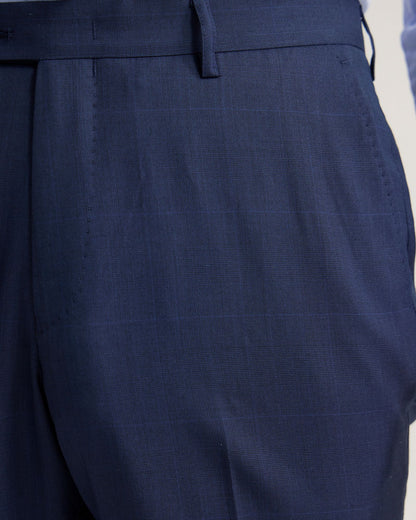 Byron Check Wool Suit Pant
