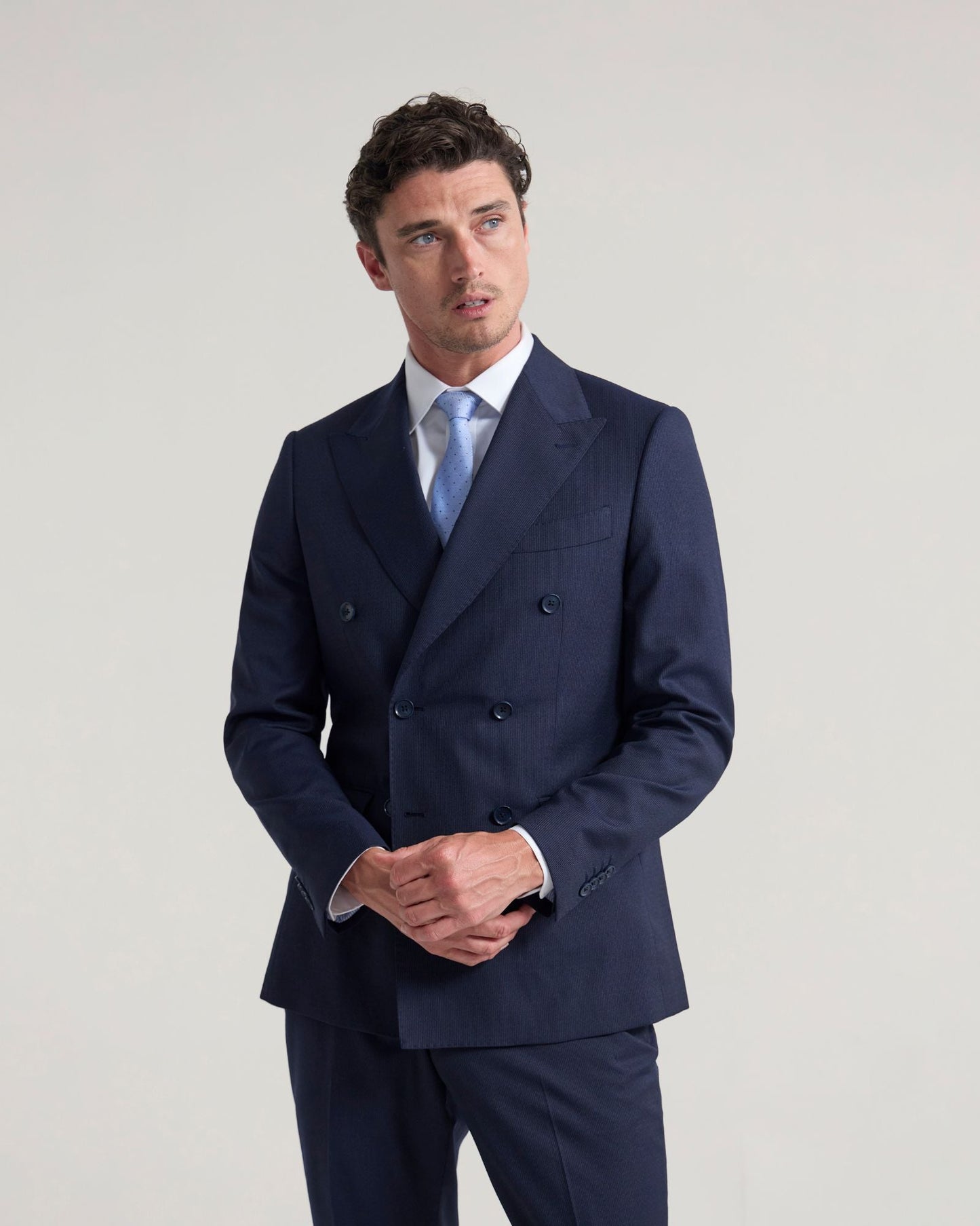 Hardy Double Breast Stripe Jacket
