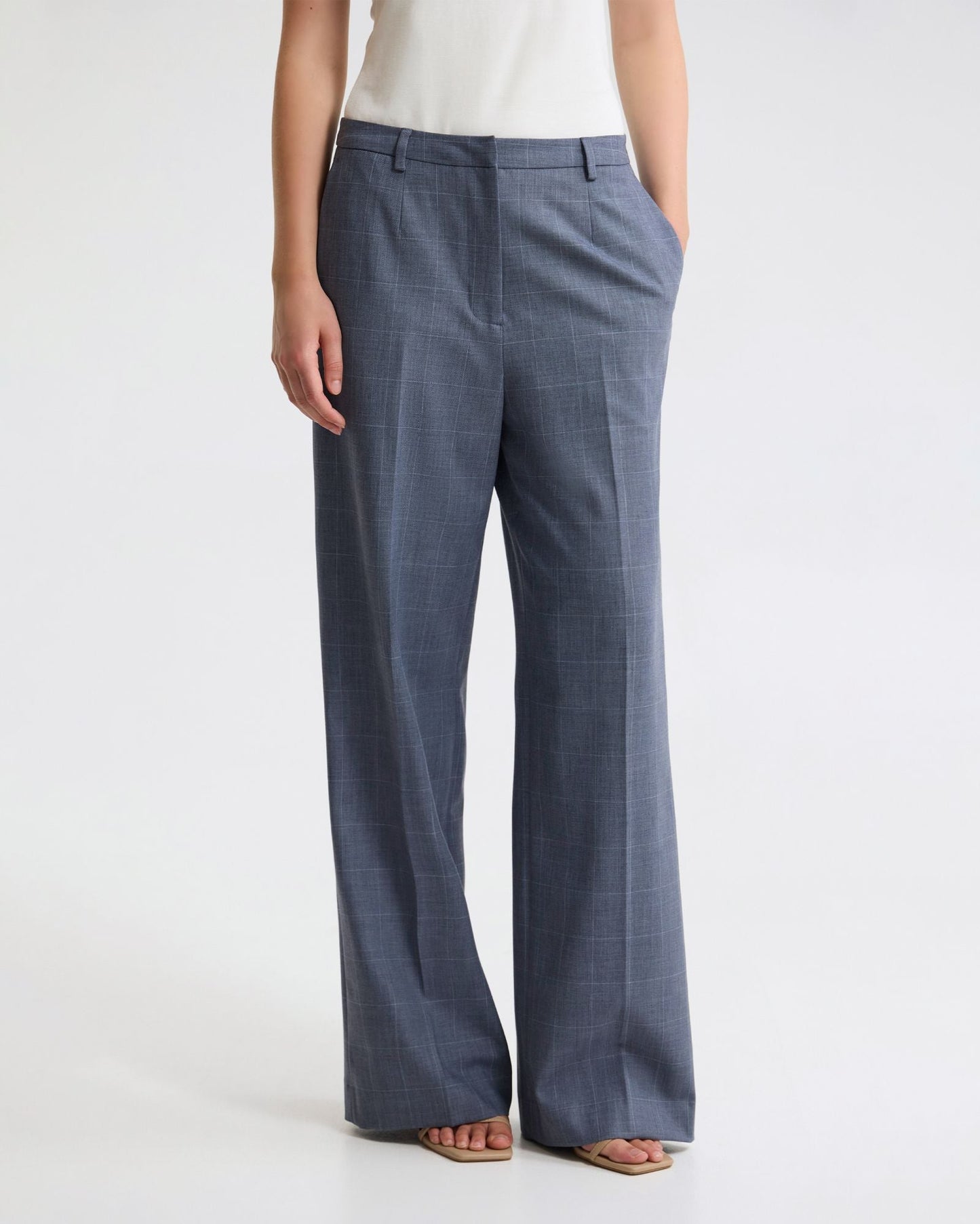 Lydia Wool Blend Stretch Suit Pant