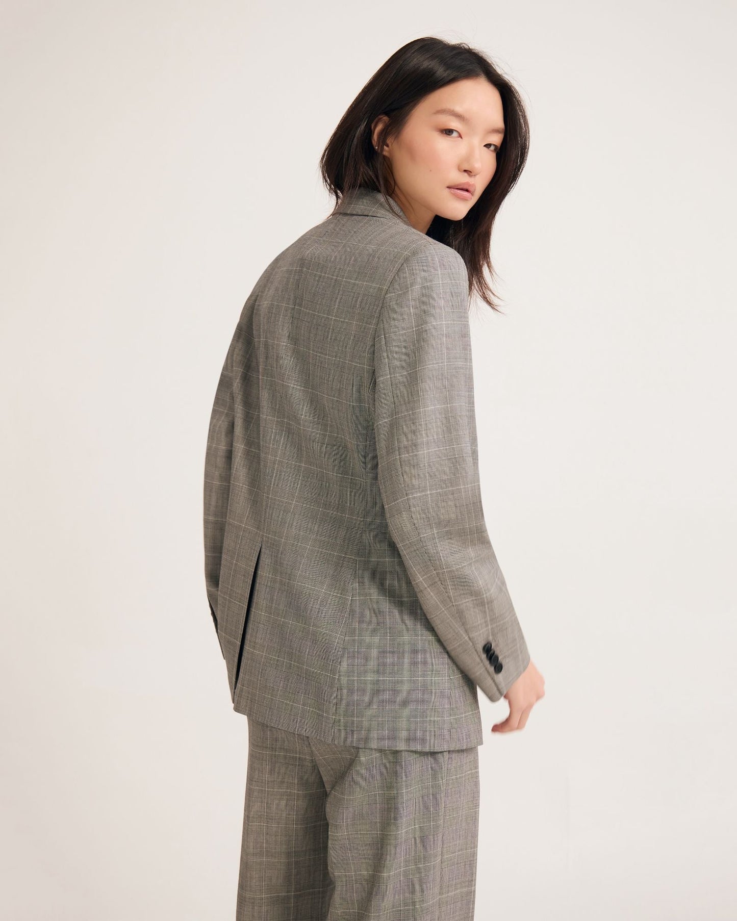 Ebony Pure Wool Suit Jacket