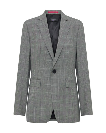 Ebony Pure Wool Suit Jacket
