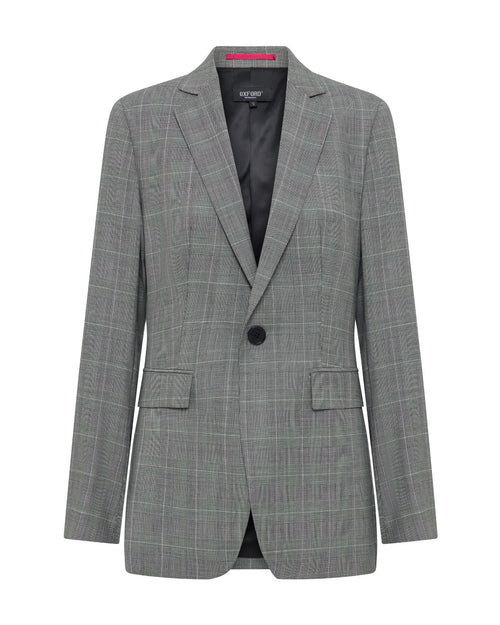 Ebony Pure Wool Suit Jacket