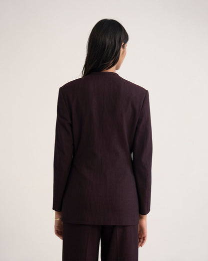 Carlie Hourglass Suit Blazer