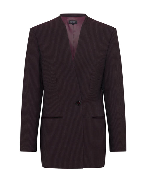 Carlie Hourglass Suit Blazer