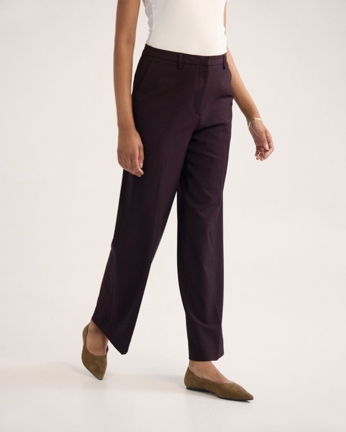Lydia Straight Leg Suit Pant