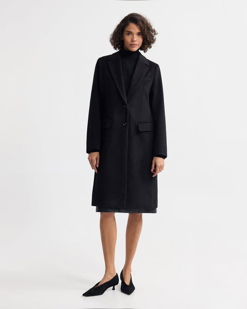 Ruby Wool Rich Tailored Overcoat