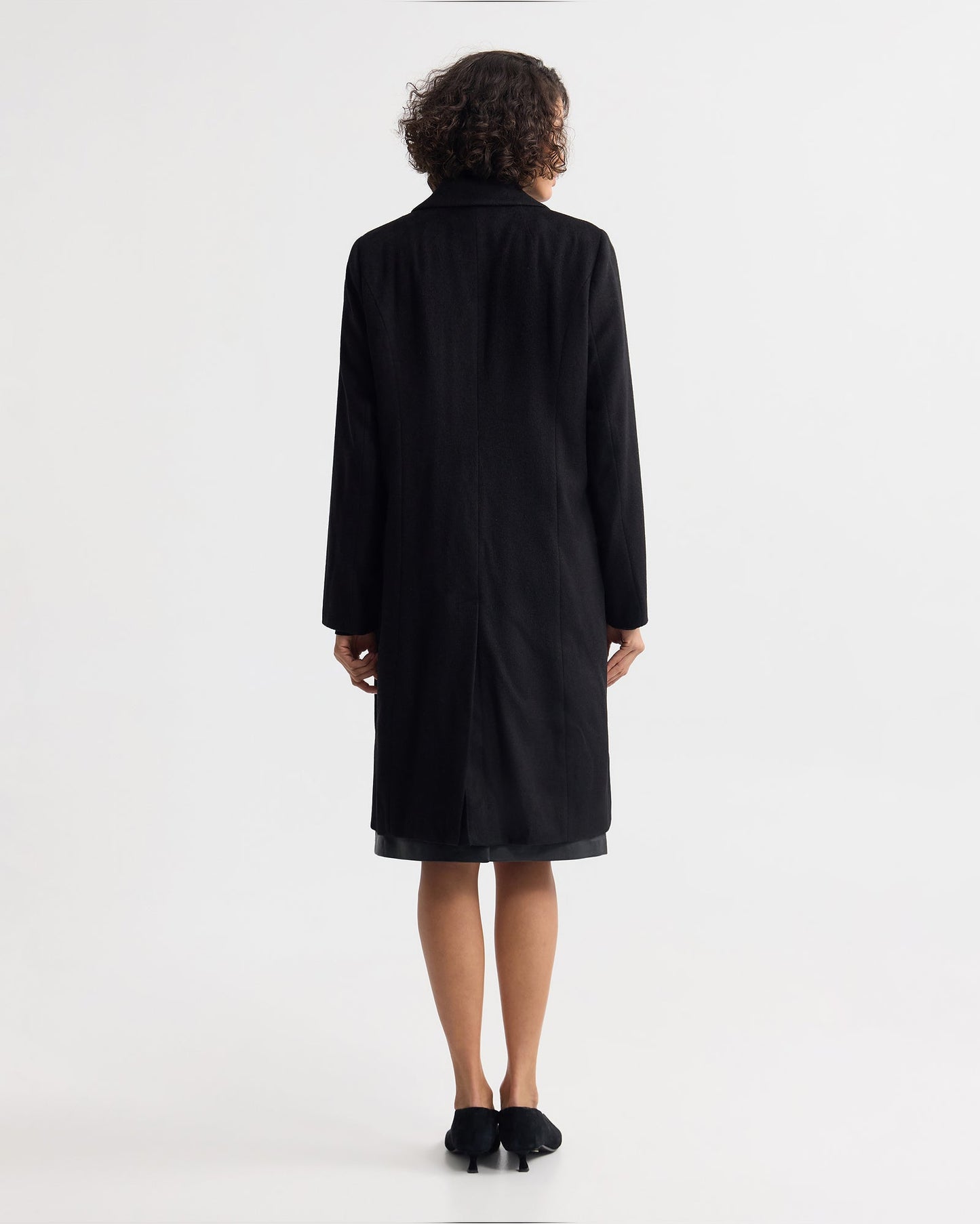 Ruby Wool Rich Tailored Overcoat