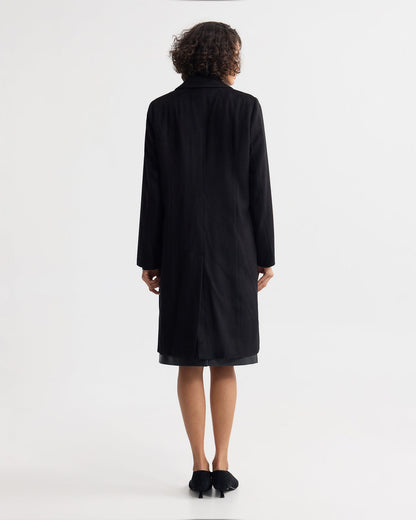 Ruby Wool Rich Tailored Overcoat