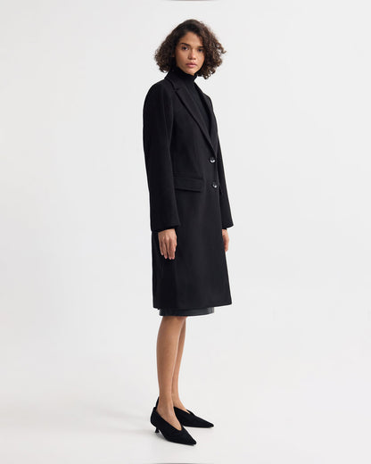 Ruby Wool Rich Tailored Overcoat