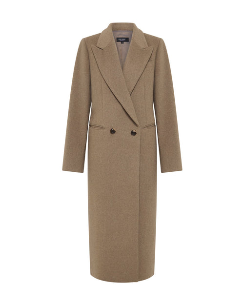 Saskia Double Breasted Wool Rich Coat