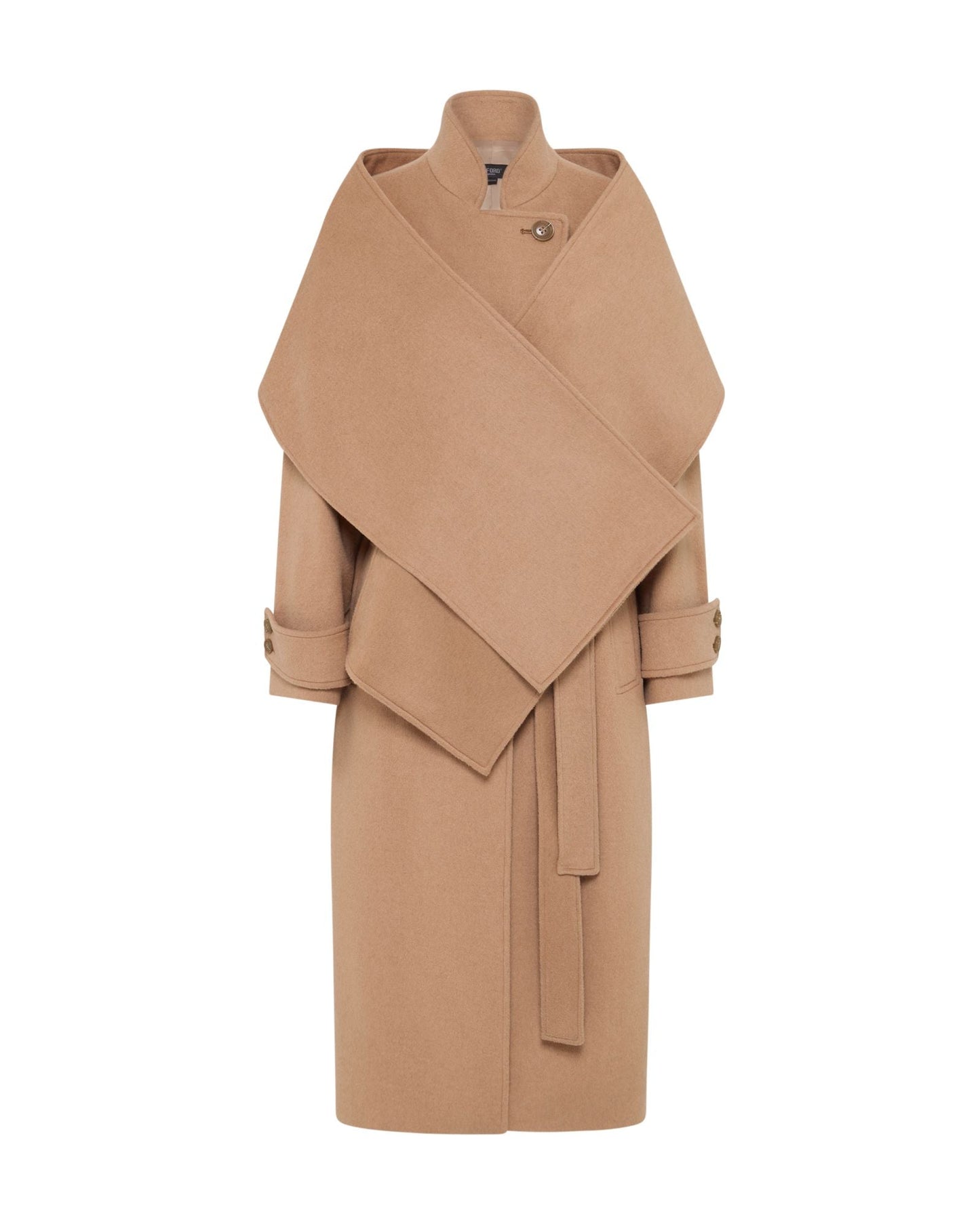 Talia Detachable Scarf Coat