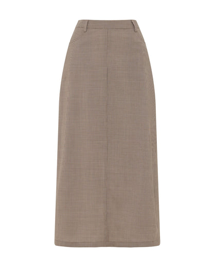 Harper Pure Wool Column Skirt
