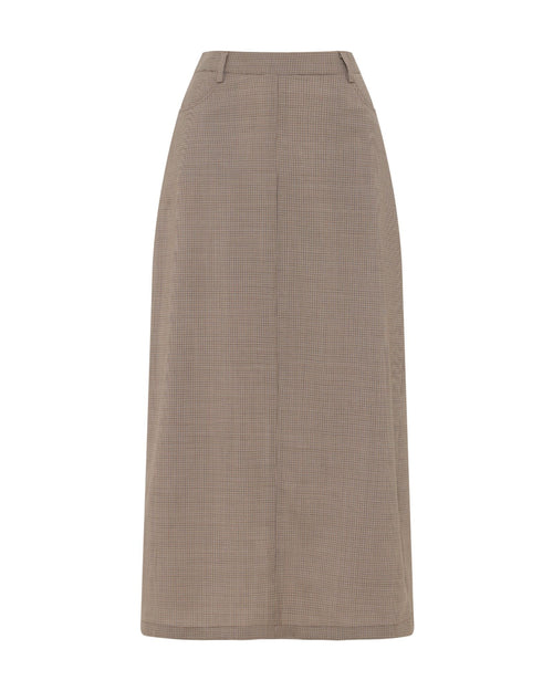 Harper Pure Wool Column Skirt