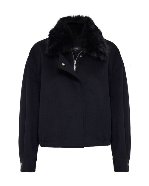 Freja Detatch Faux Fur Trim Jacket