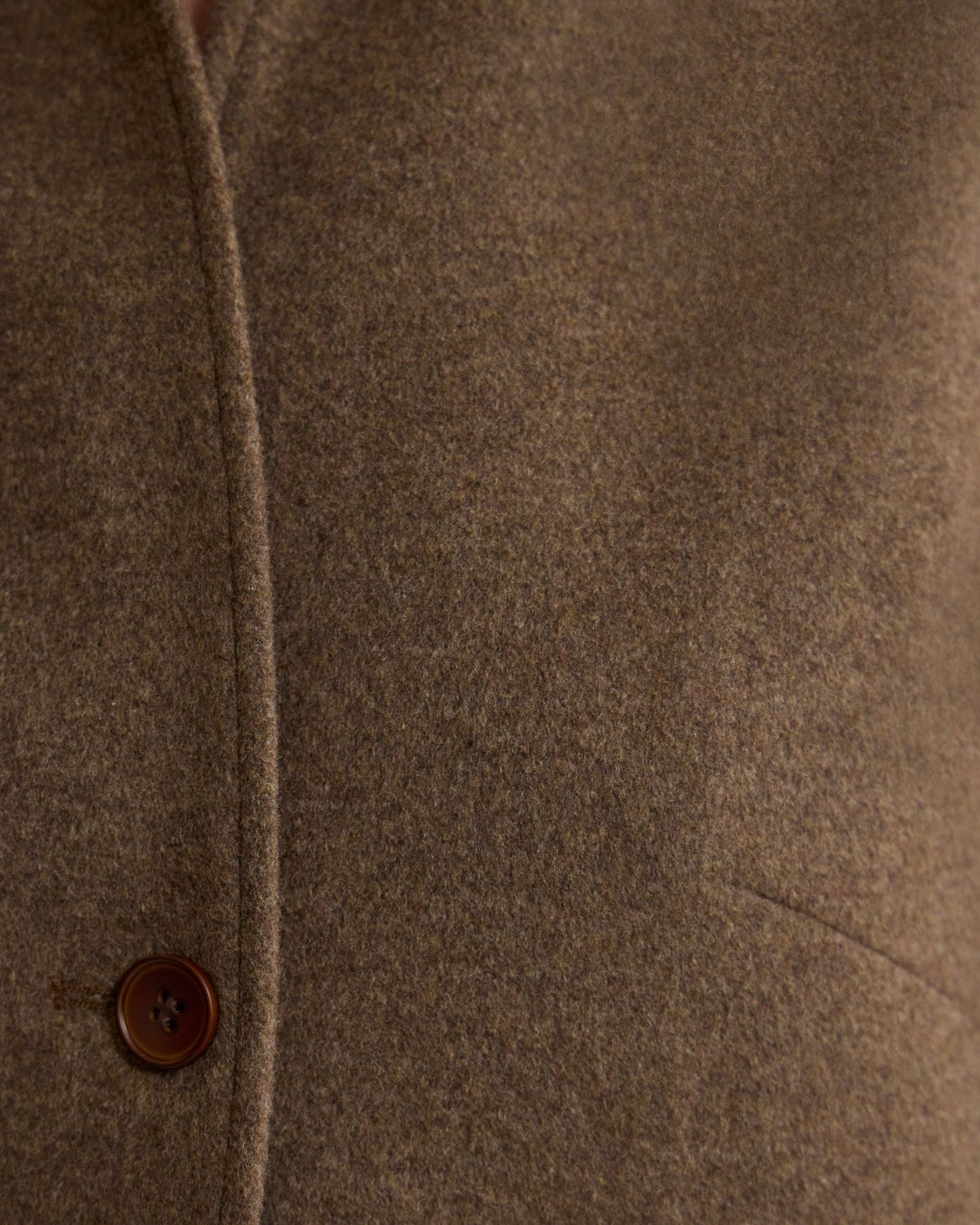 Asher Wool Blend Cocoon Jacket