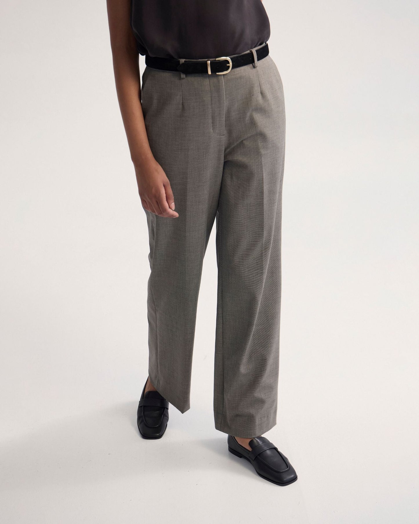 Calista Stretch Wool Blend Pant