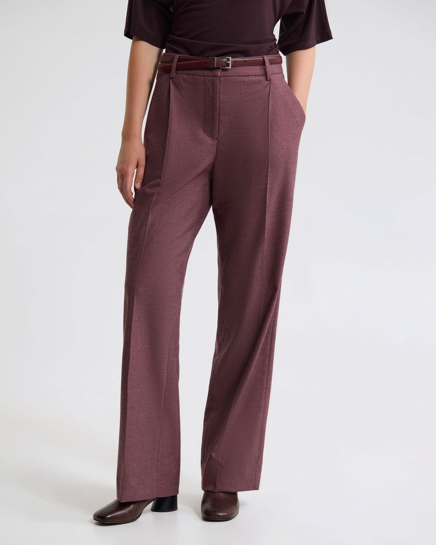 Evi Stretch Flannel Pant