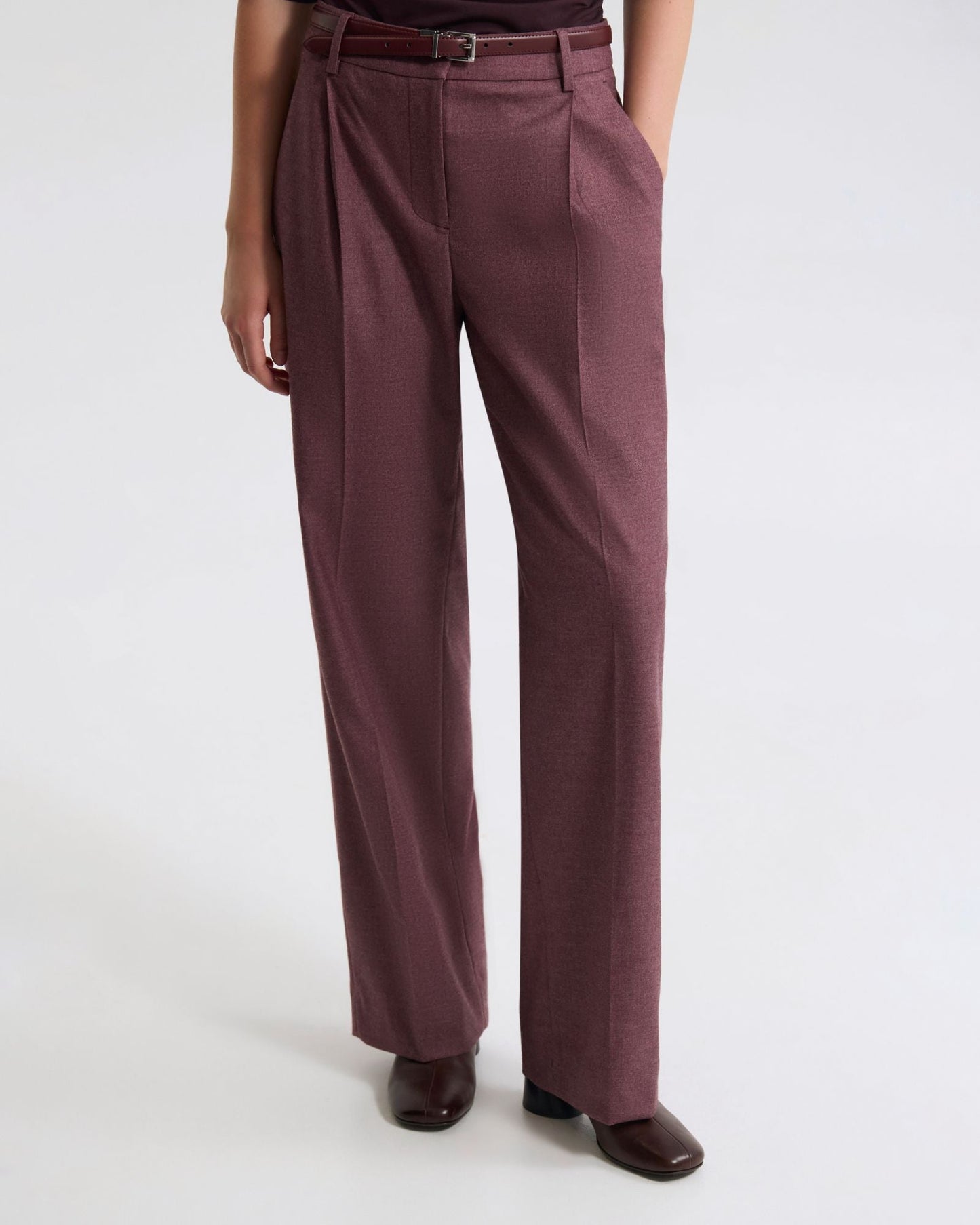 Evi Stretch Flannel Pant