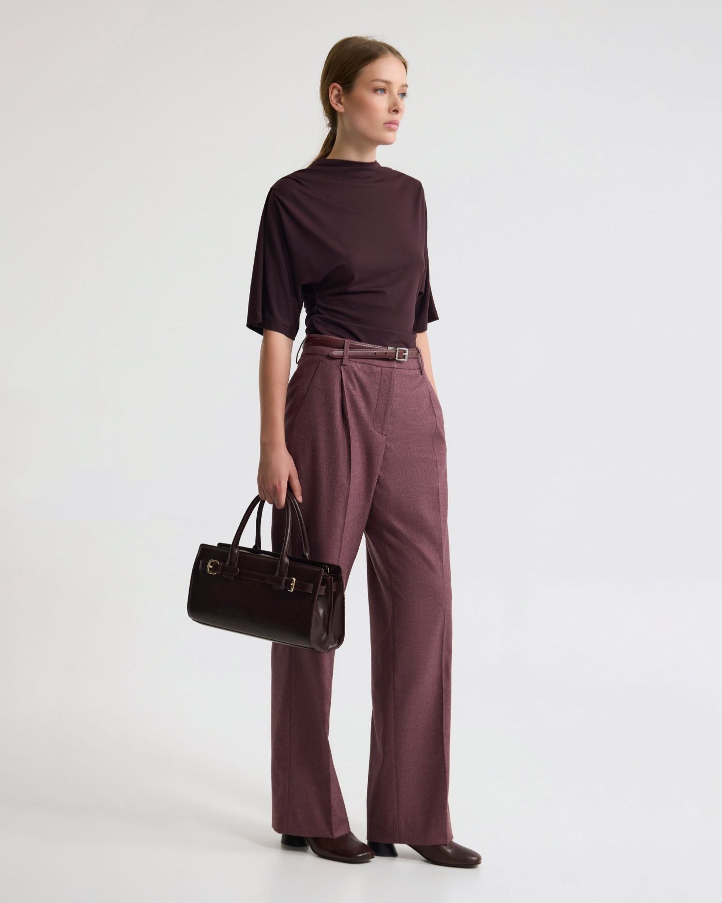 Evi Stretch Flannel Pant