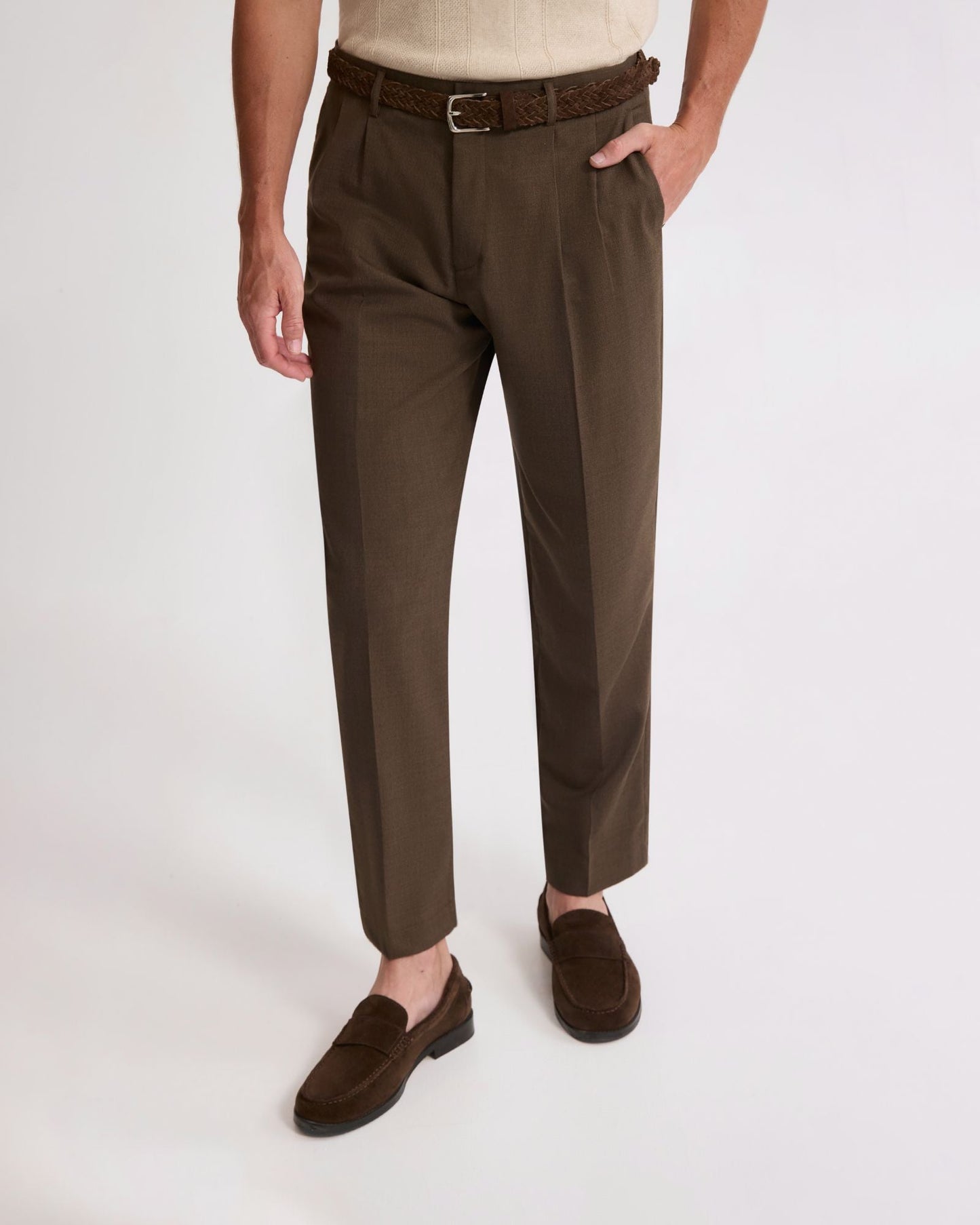 Hopkins Wool Suit Trousers