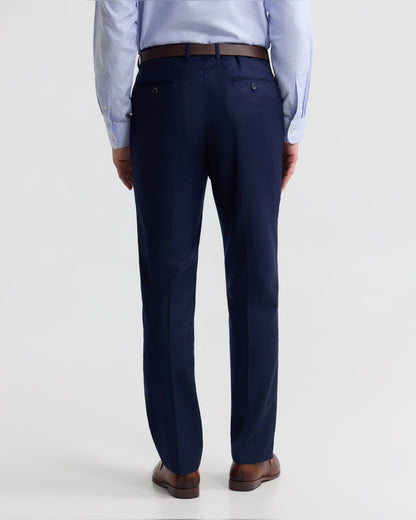 Byron Wool Checked Suit Trousers