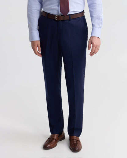 Byron Wool Checked Suit Trousers
