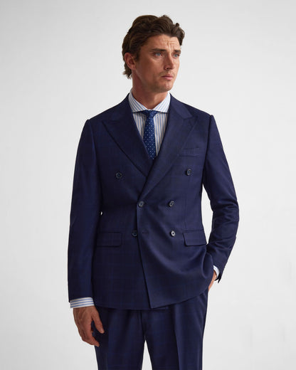 Hardy Double Breast Check Jacket