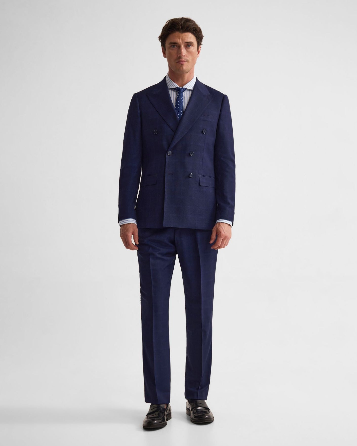 Hardy Double Breast Check Jacket