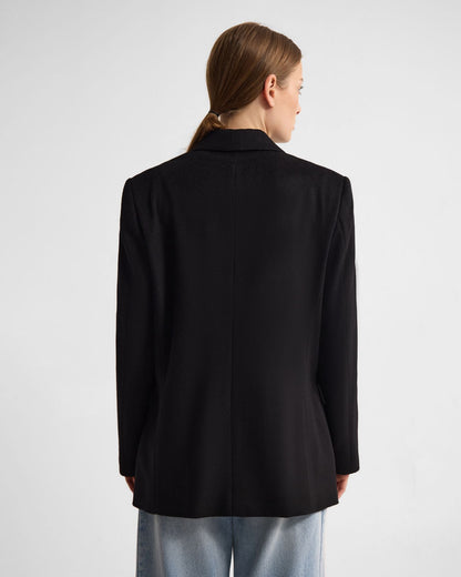 Jordan Wool Blend Oversized Blazer