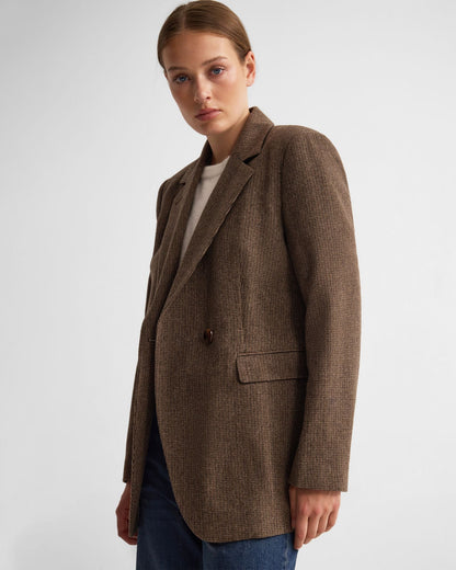 Calliope Blazer With Button Lapel