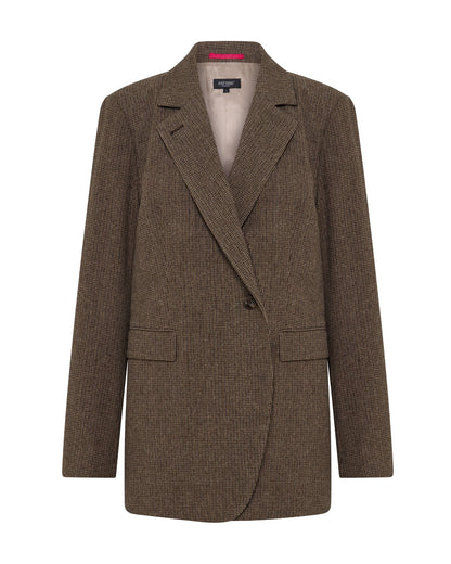 Calliope Blazer With Button Lapel