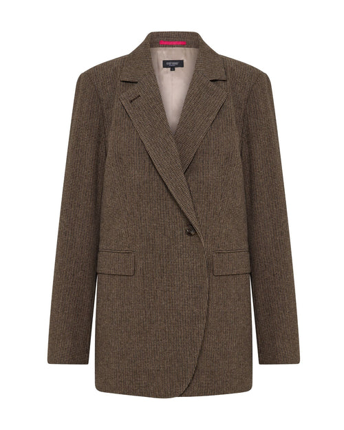 Calliope Blazer With Button Lapel