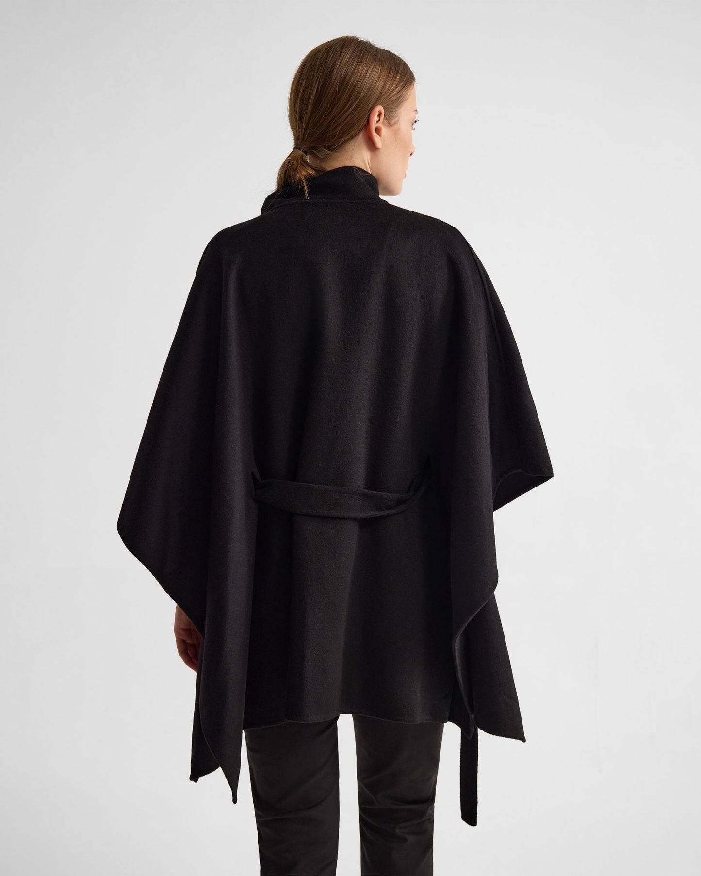 Elodie Wool Blend Cape