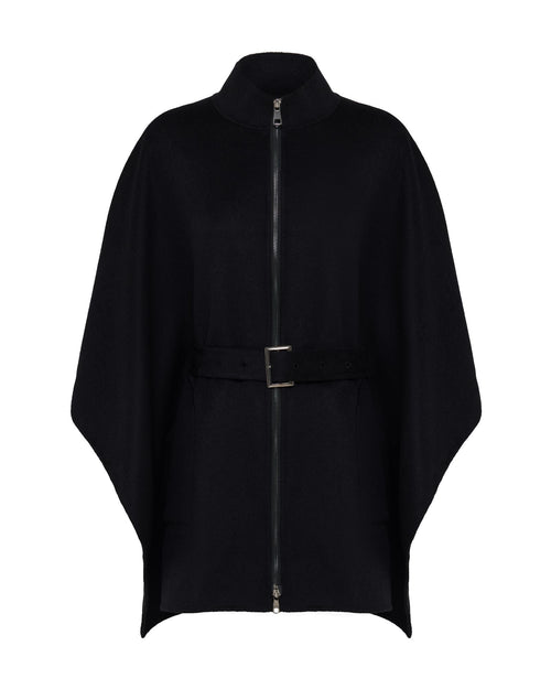 Elodie Wool Blend Cape