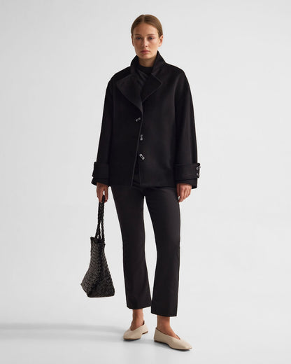 Sarina Wool Blend Scarf Jacket
