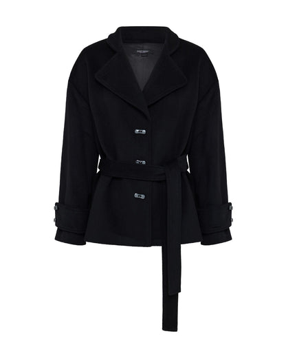 Sarina Wool Blend Scarf Jacket