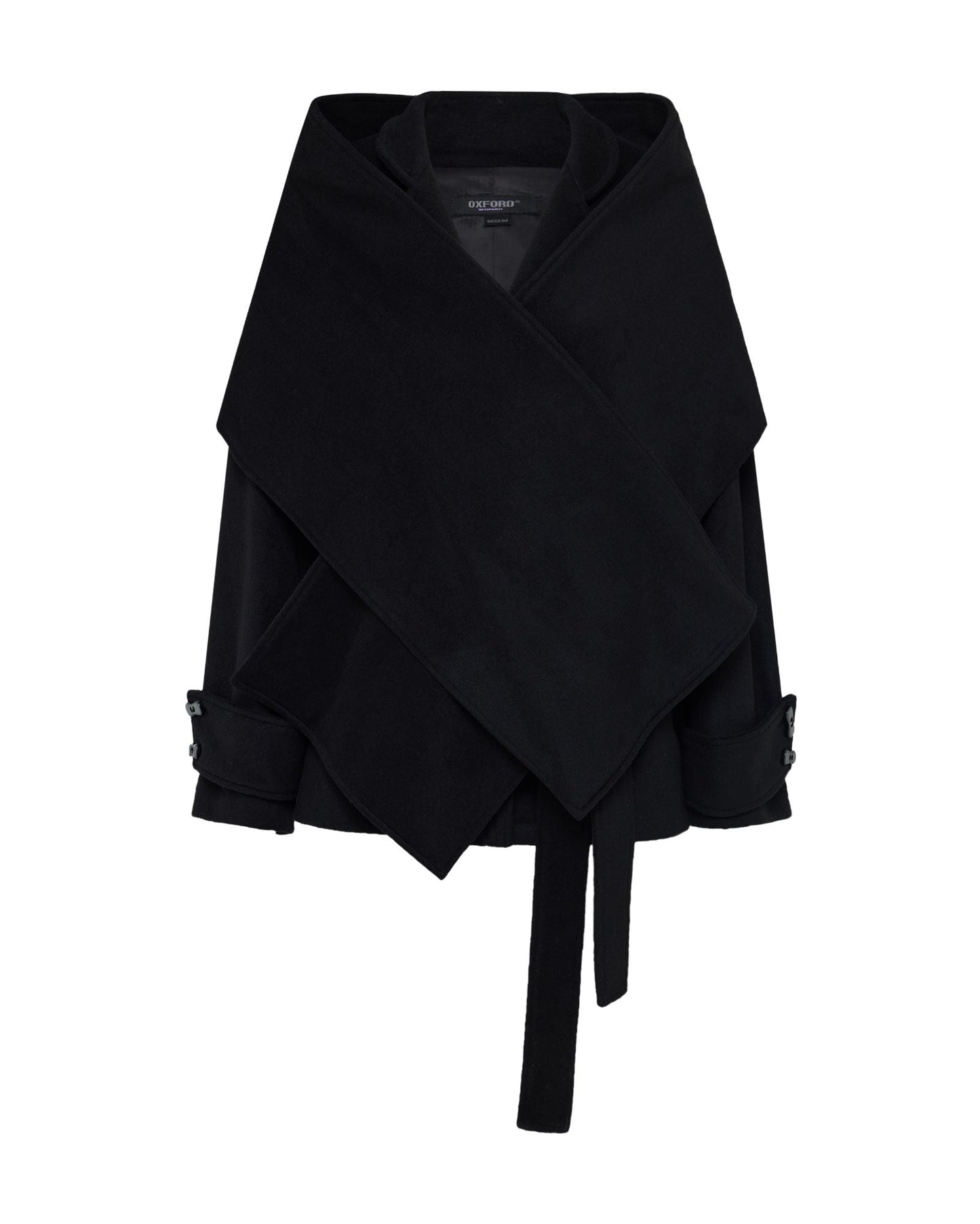 Sarina Wool Blend Scarf Jacket