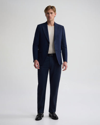 Blake Wool Blend Peak Lapel Blazer