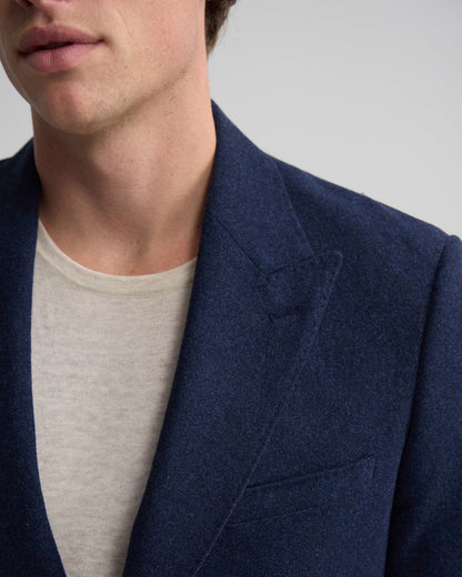 Blake Wool Blend Peak Lapel Blazer