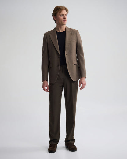 Blake Wool Blend Peak Lapel Blazer